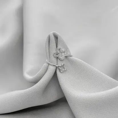 ANEL VAN CLEEF REGULAVEL CRAVEJADO LISO