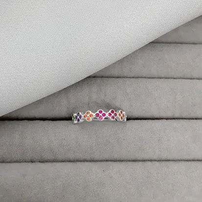 ANEL 8 VAN CLEEF COLORIDOS