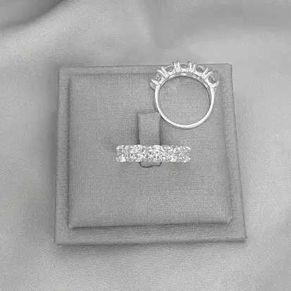 ANEL APARADOR 5 ZIRCONIAS 5MM