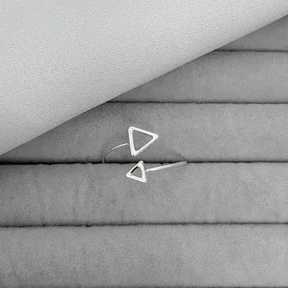 ANEL DOIS TRIANGULOS REGULAVEL