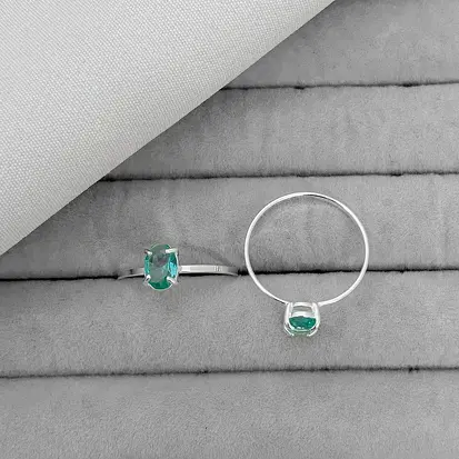 ANEL ZIRCONIA OVAL TURMALINA