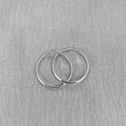 ARGOLA MEIA CANA 3,2CM 4MM