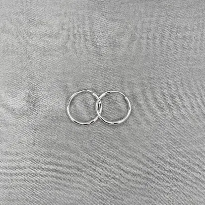 ARGOLA FIO ONDULADO 1,7CM 2MM