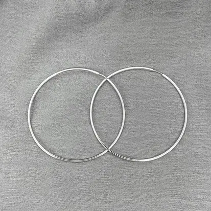 ARGOLA FIO QUADRADO 6CM