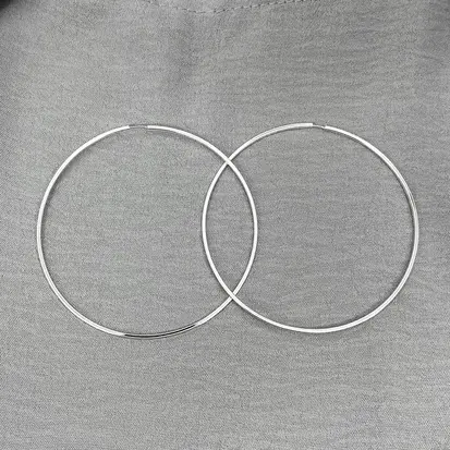 ARGOLA FIO QUADRADO 7CM