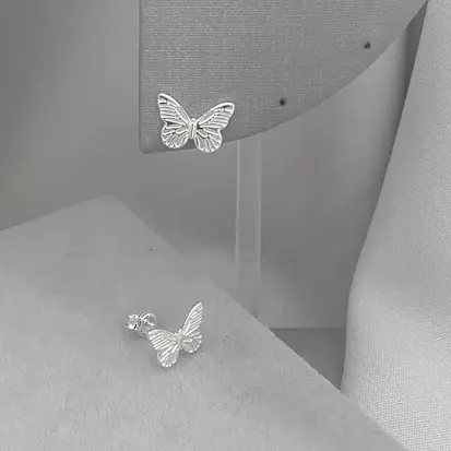 BRINCO BORBOLETA DETALHES