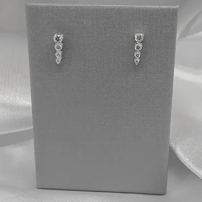 BRINCO 4 ZIRCONIA DECRESCENTE CRISTAL