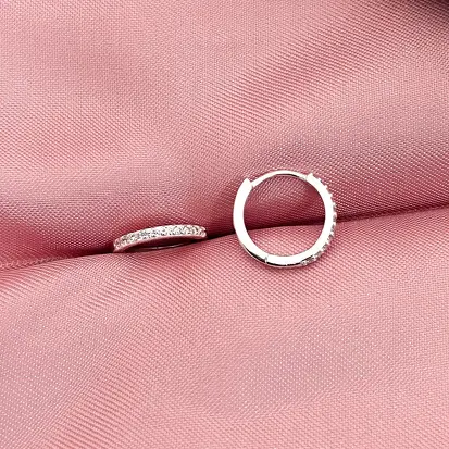 ARGOLA CRAVEJADA CLICK 14MM