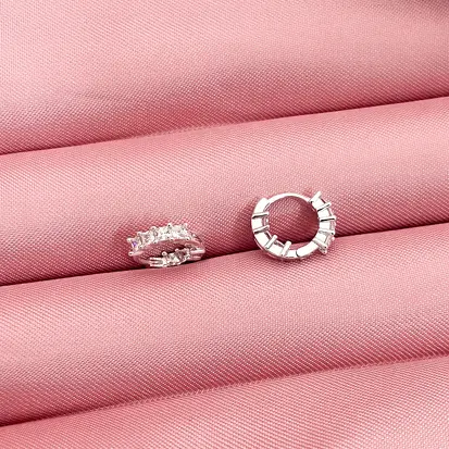 ARGOLA CLICK 4 ZIRCONIAS 12MM