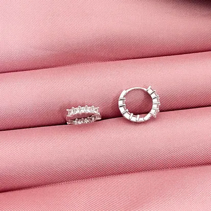 ARGOLA CLICK 5 ZIRCONIAS 14MM