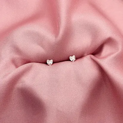 ZIRCONIA CORAÇÃO 4MM