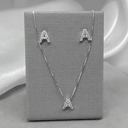 CONJUNTO LETRINHA CRAVEJADA A