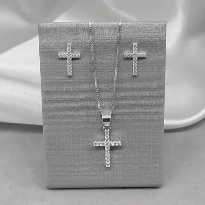 CONJUNTO CRUZ CRAVEJADA