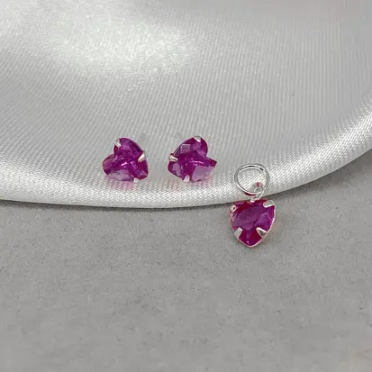 CONJUNTO CORAÇÃO ROSA SEM VENEZIANA
