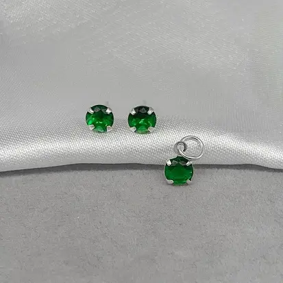 CONJUNTO REDONDO VERDE SEM VENEZIANA