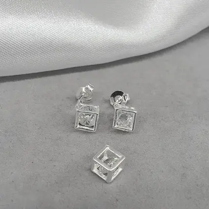 CONJUNTO QUADRADO ZIRCONIA