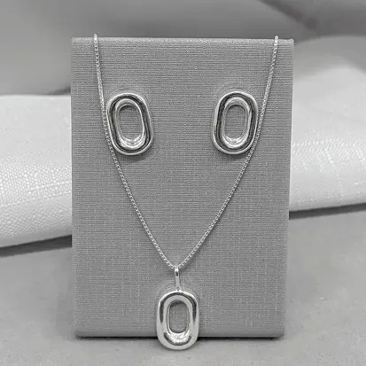 CONJUNTO OVAL VAZADO