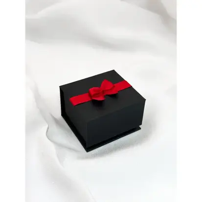 CAIXINHA PRESENTE ÍMÃ 1 ANEL COM LAÇO
