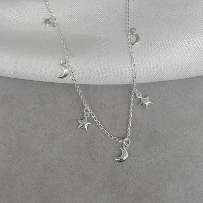 CHOKER LUAS ESTRELAS 35+5CM