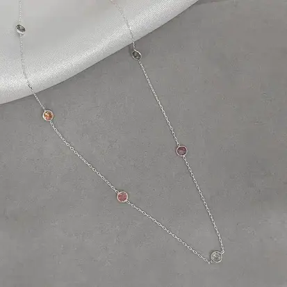 GARGANTILHA TIFFANY COLORIDA CARTIER 4MM
