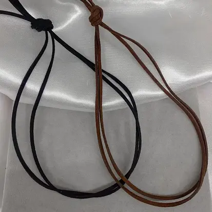 FIO DUPLO COURINHO PRETO/MARROM