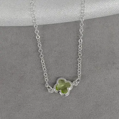 GARGANTILHA VAN CLEEF VERDE 40CM