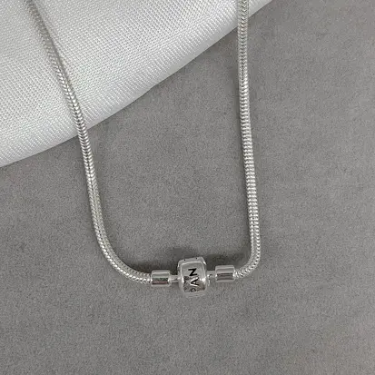 COLAR MINI PANDORA TRADICIONAL CRAVEJADO 45CM