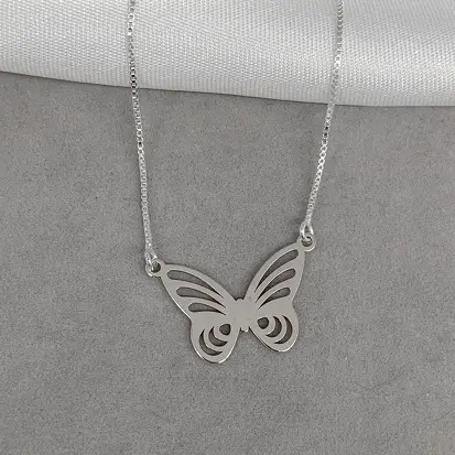 GARGANTILHA BORBOLETA