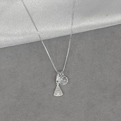 GARGANTILHA NOSSA SENHORA ZIRCONIA CRISTAL 6MM