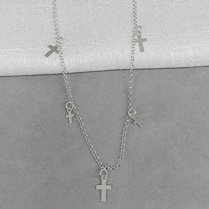 CHOKER CRUZ PENDURADAS