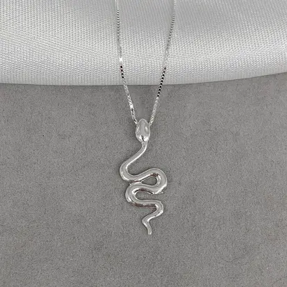 GARGANTILHA COBRA LISA