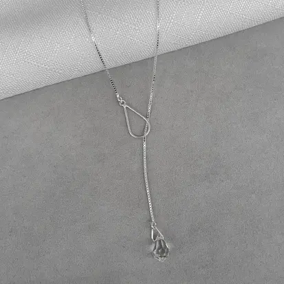 GRAVATINHA PINGO CRISTAL