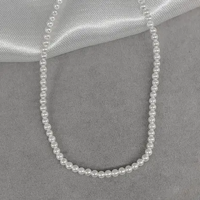 GARGANTILHA MINI PEROLAS NATURAIS SHELL