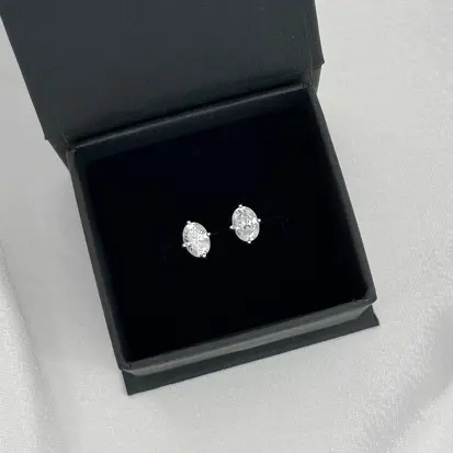 BRINCO OVAL MOISSANITE 5X7MM