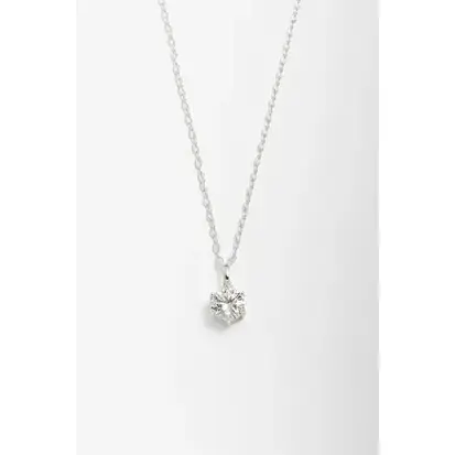 GARGANTILHA MOISSANITE REDONDO 8MM/45CM