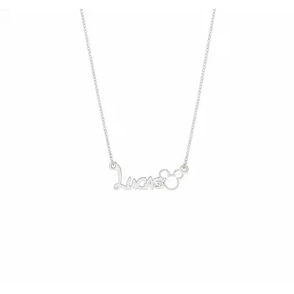 CHOKER MINI NOME FONTE DISNEY + MICKEY