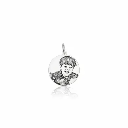 PINGENTE 1,8CM FOTO PERSONALIZADA