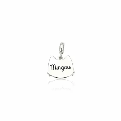 PINGENTE GATINHO NOME PERSONALIZADO P