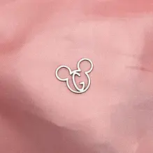 PINGENTE MICKEY VAZADO INICIAL