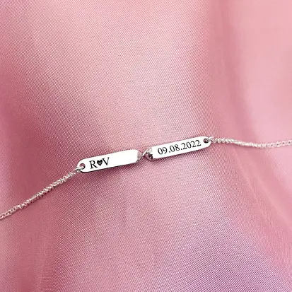 PULSEIRA PLAQUINHA TORCIDA PERSONALIZADA