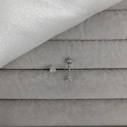 PIERCING PONTO DE LUZ 3MM
