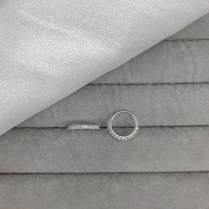 PIERCING ARGOLA CRAVEJADA 9MM