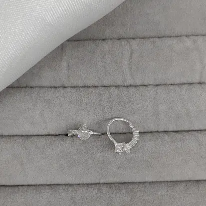 PIERCING HELIX PONTO DE LUZ ZIRCONIA