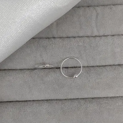 PIERCING ARGOLA LISA BOLINHA