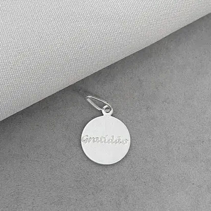 PINGENTE MEDALHINHA GRATIDAO