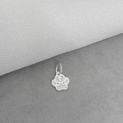 PINGENTE PATINHA CRAVEJADO