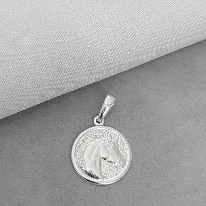 PINGENTE CAVALO MEDALHA