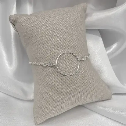 PULSEIRA CIRCULO VAZADO ZIRCONIAS