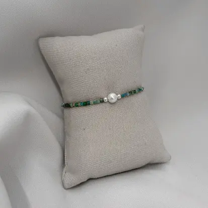 PULSEIRA PEROLA NATURAL SHELL PEDRAS APATITA