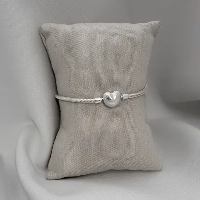 PULSEIRA PANDORA CORAÇÃO LISO 19-20